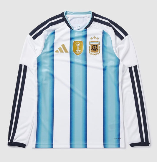 חולצת בית נבחרת ארגנטינה שרוול ארוך מונדיאל 2026