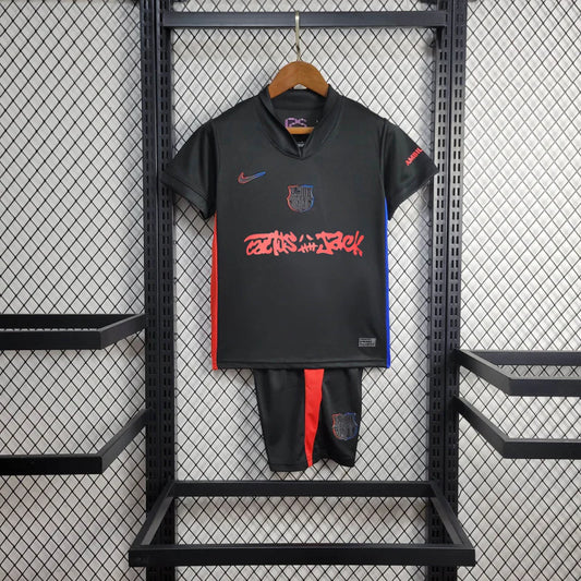 חליפת ילדים ברצלונה חוץ 24/25 cactus jack